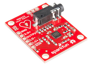 Placa de desarrollo analógica SparkFun AD8232